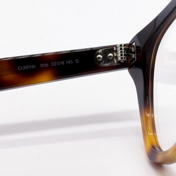 NEW CELINE CL50116I 056 UNISEX HAVANA EYEGLASSES CELINE - Picture 7 of 9